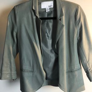 Bar III olive blazer jacket
